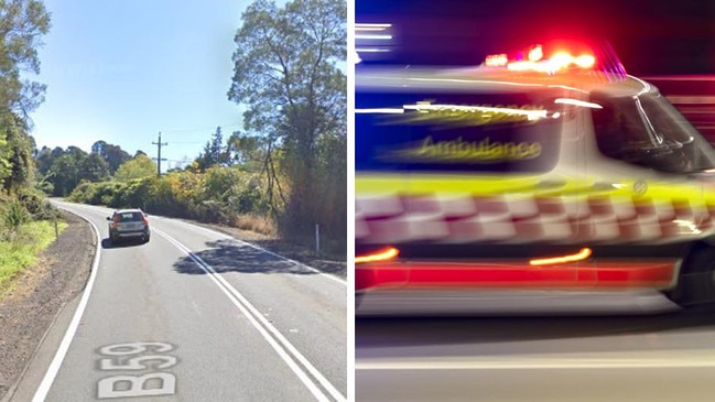 A family of six has been rushed to hospital after being exposed to a carbon monoxide leak inside their car near Blue Mountains National Park.