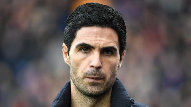 Arsenal manager Mikel Arteta has tested positive to COVID-19. Picture: AFP/