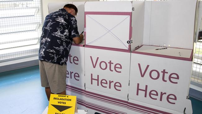 From schools to community halls, the Electoral Commission Queensland is running 11 voting booths across the region to help cater for the crowds on the day. Picture: NIGEL HALLETT