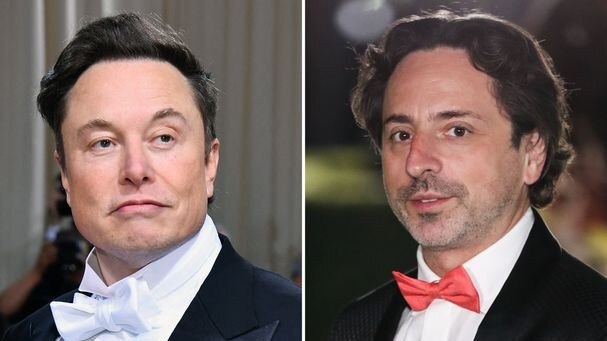 Elon Musk and Sergey Brin.