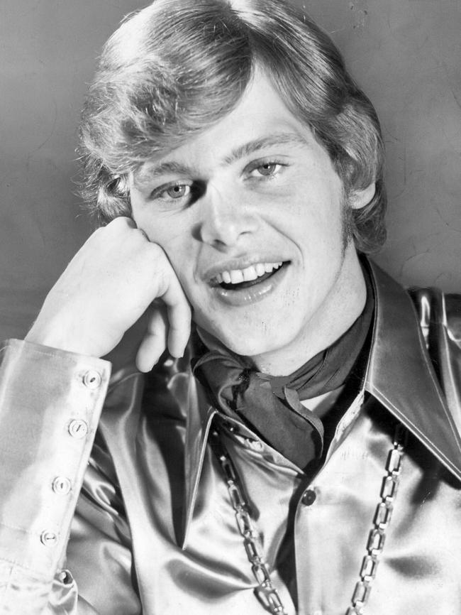 A young John Farnham, pictured in 1970.