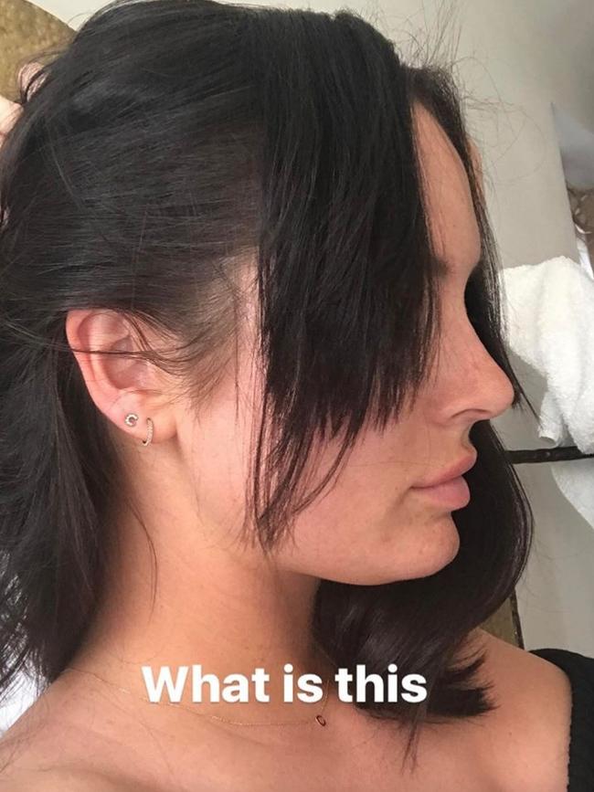 Morello had a meltdown on her Snapchat and Instagram story over her haircut disaster.