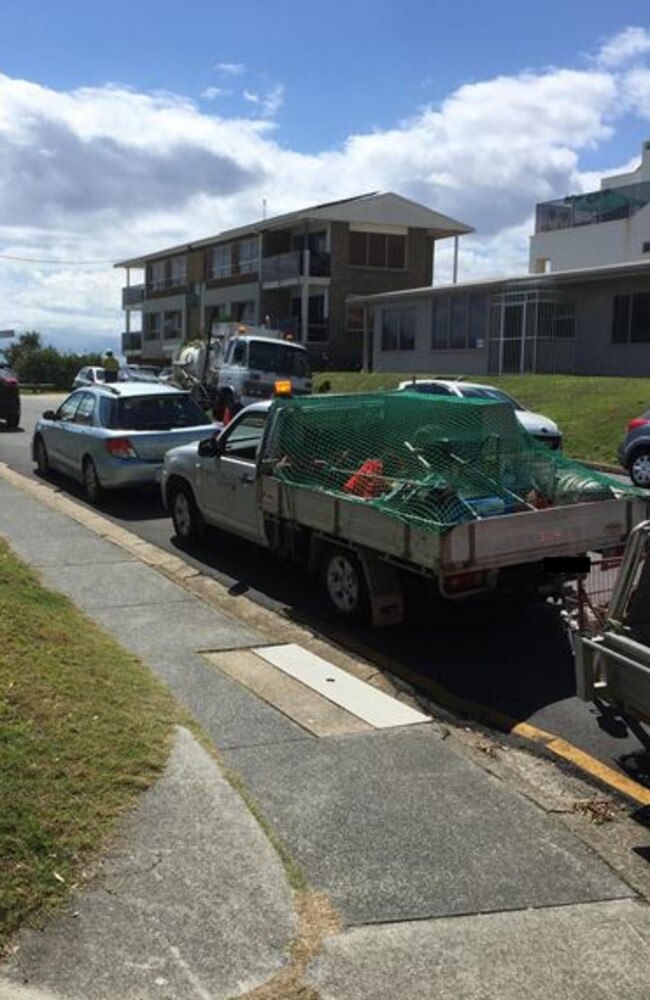 Nobby Beach residents are fed up with people illegally parking in their streets.