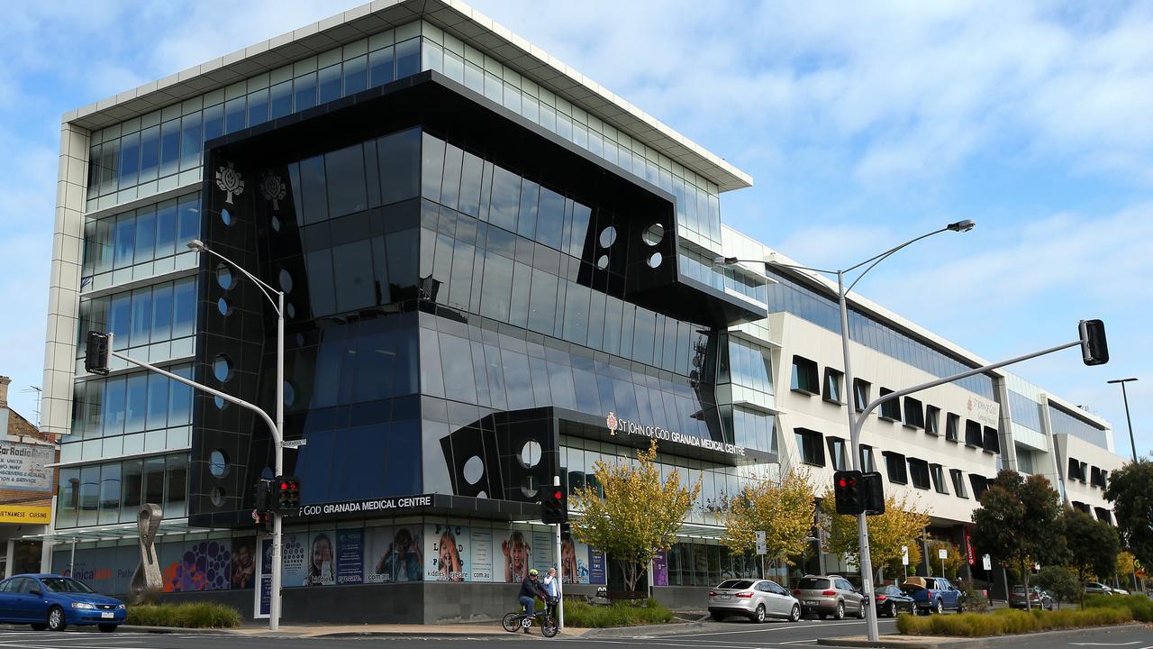 St John of God Hospital Geelong. Picture: Alison Wynd.