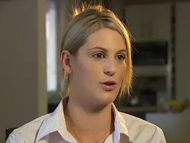 Katrina Keshishian is fighting for herself as well as for other victims of crime. Picture: ABC/Supplied