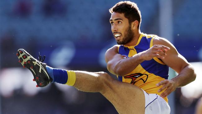 Ex-West Coast Eagle Malcolm Karpany will play in the SANFL with South Adelaide in 2019 after being axed by the Eagles. Picture: Michael Klein