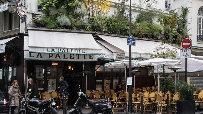 La Palette restaurant in Paris.