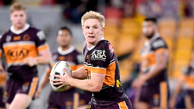 Tom Dearden is the future of the Broncos. Picture: Bradley Kanaris/Getty Images