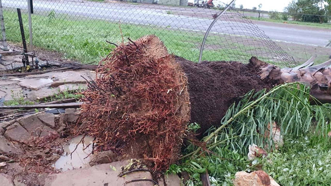 Normanton resident Lilian Van Kimmenade Forman shared pictures of the aftermath of Tropical Cyclone Imogen. Picture: Lilian Van Kimmenade Forman/ Facebook.