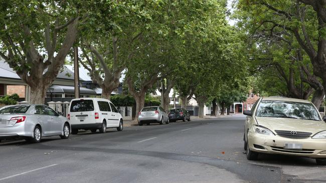 George St, Norwood, where four cars were allegedly hit by a car. Picture: Dean Martin                        <a class="capi-image" capiId="3ebb27cdc14ebf92661bfffd6bd2d58c"></a>