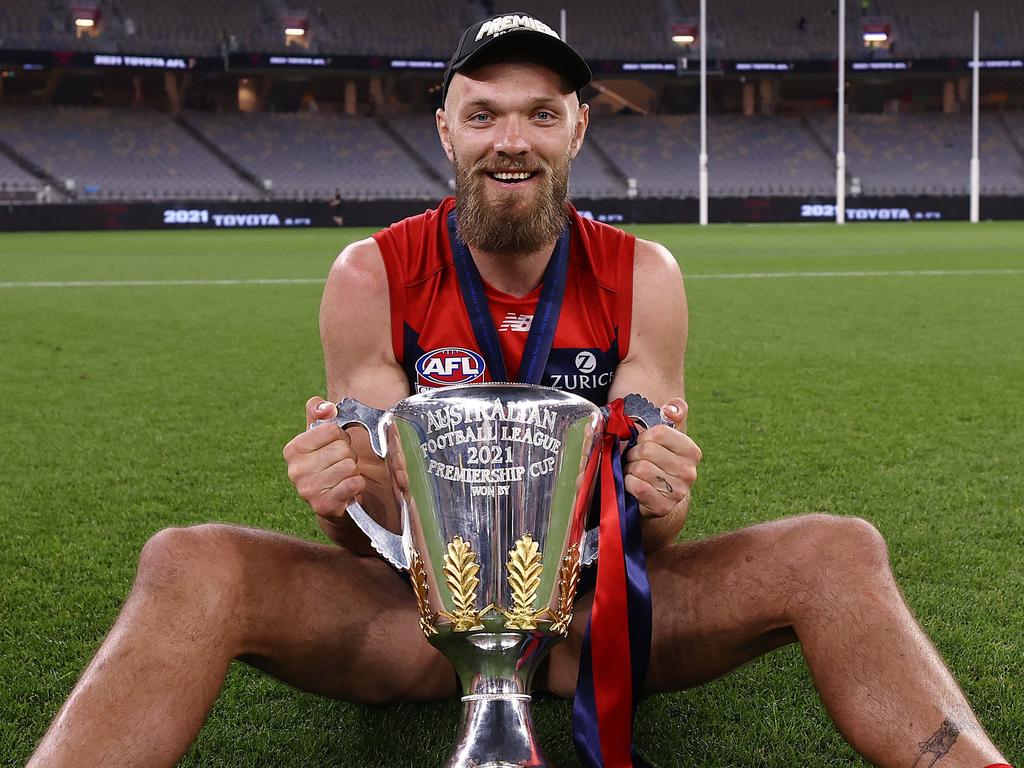 Max Gawn will finish as one of Melbourne’s greatest ever players. Photo by Michael Klein