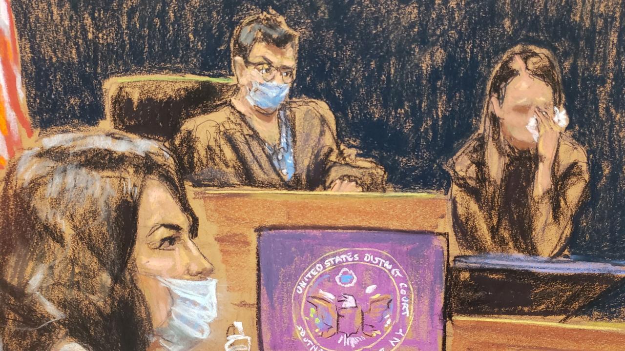 Witness "Jane" testifies during Ghislaine Maxwell's trial.