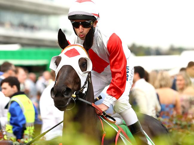 Mystic Journey and Anthony Darmanin before finishing unplaced in the Turnbull Stakes.