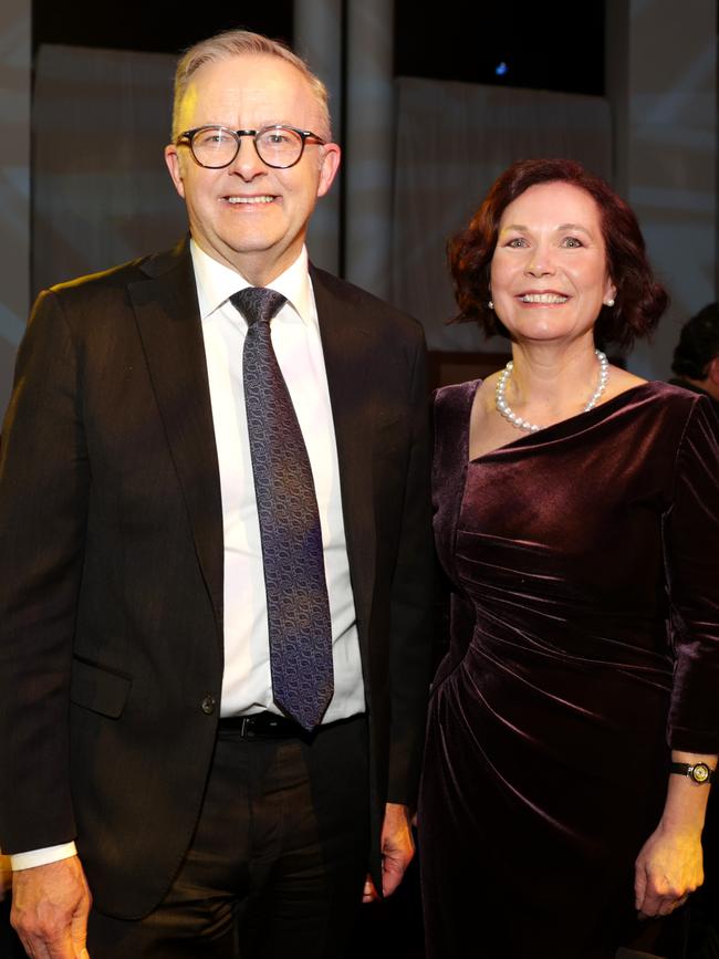 Anthony Albanese and Minerals Council CEO Tania Constable. Picture: Jane Dempster