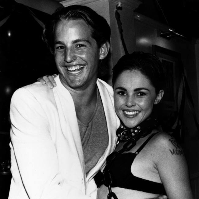 Steven Marino and Mitzi Diuncana at Billy’s Beach House in 1996.