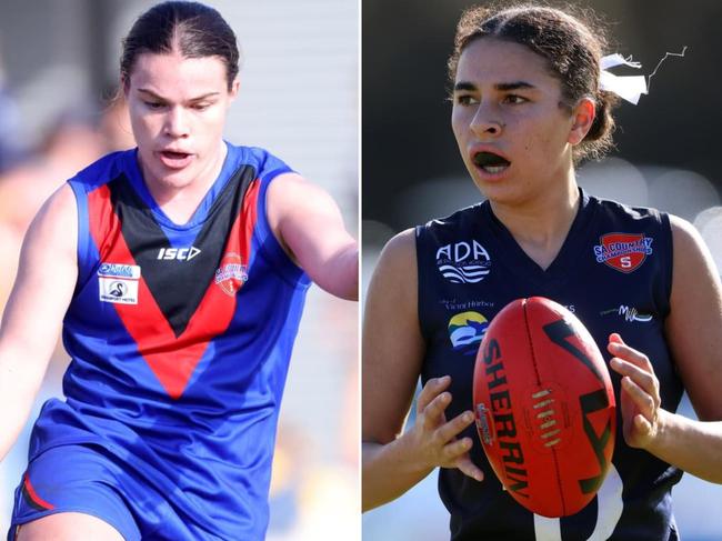 Sarah Campbell, Philippa Worthley and Ellie Ward rank among the top 40 SA country women's footballers of 2024.