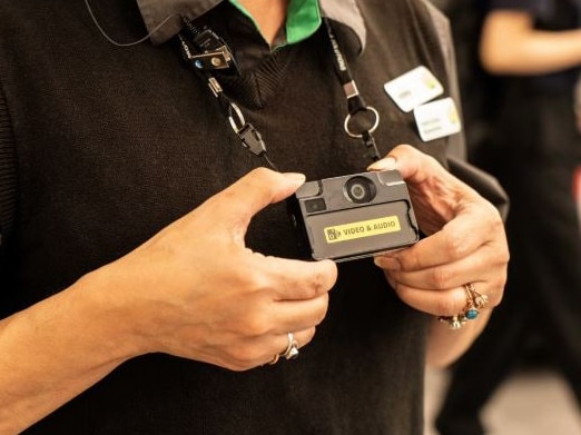 Woolworths NZ has staff wearing body cameras. Picture: Woolworths