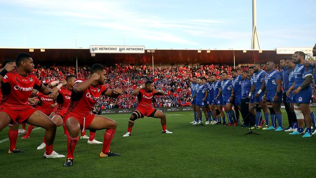 Expect the passion to be on full display, as the two pacific nations go head-to-head for a spot in the World Cup semi-finals. Picture: Getty Images.