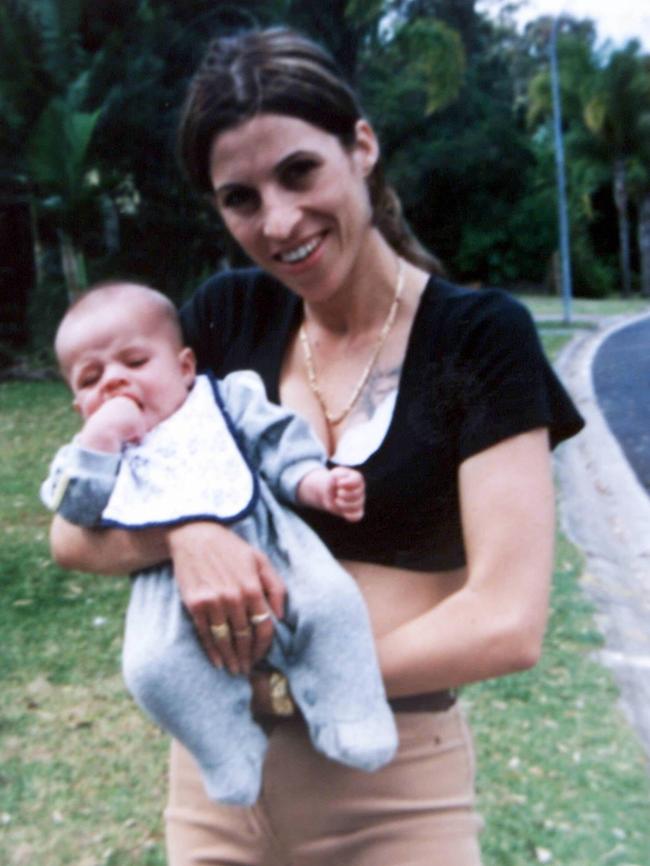 Benita Forster and Tana Taui as a baby.