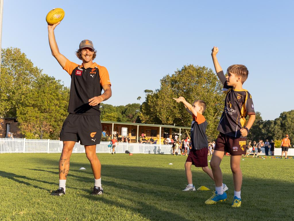 Sydney Swans, GWS Giants Come Together For Local Footy Week Junior ...