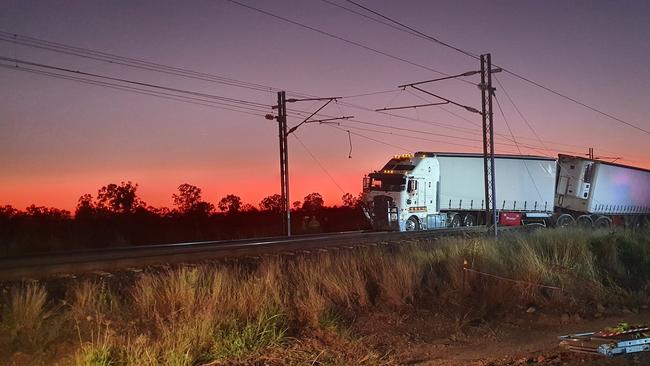 Raglan has been the scene of numerous truck crashes, including this one. There have been 22 deaths in the CQ region, nine up on last year.