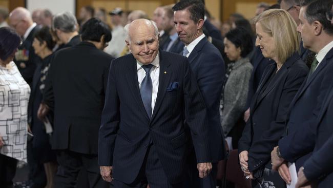 Former PM John Howard was to have had a hall built in his honour. Picture: Gary Ramage