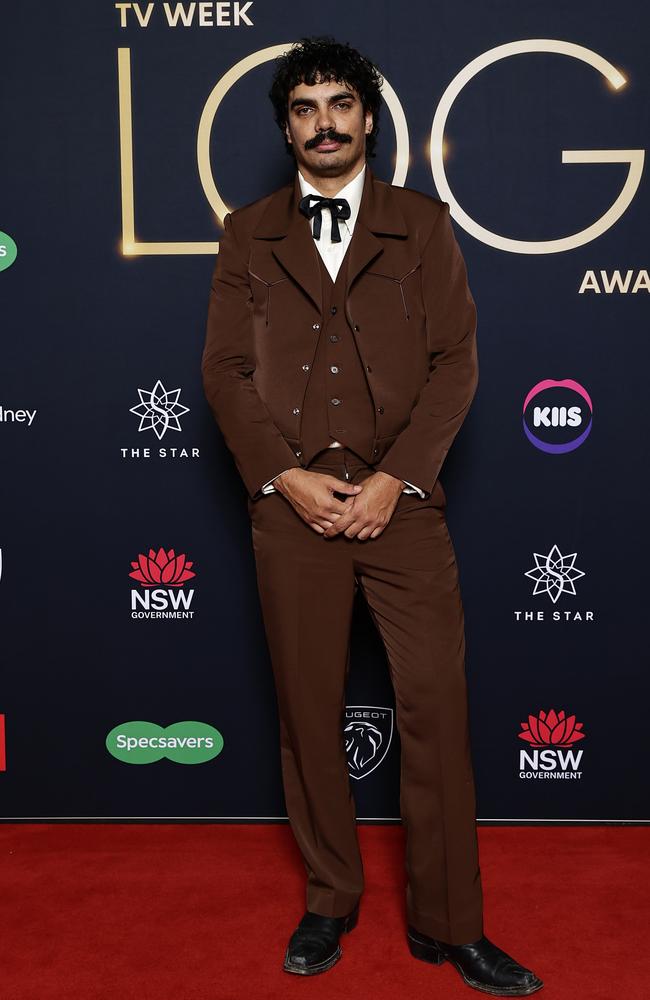 Logie winner Tony Armstrong was deemed the best dressed man at the Logies. Picture: Getty Images