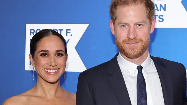 Harry says Meghan saved him. Picture: Mike Coppola/Getty Images