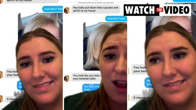 Woman exposes Tinder man's shock text