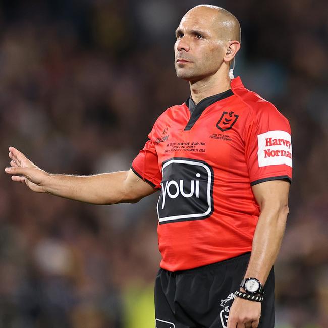 NRL referee Ashley Klein.