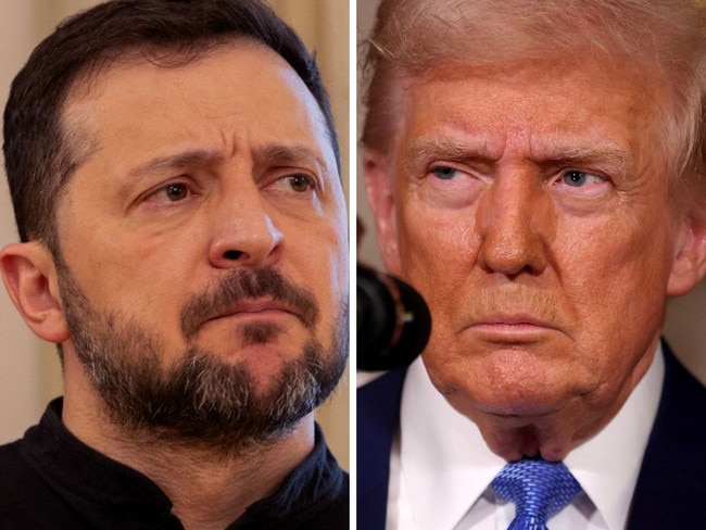 Ukrainian leader Volodymyr Zelensky has fired back at Donald Trump after claiming  Ukraine started the war with Russia, accusing the US president of “spreading disinformation”. 