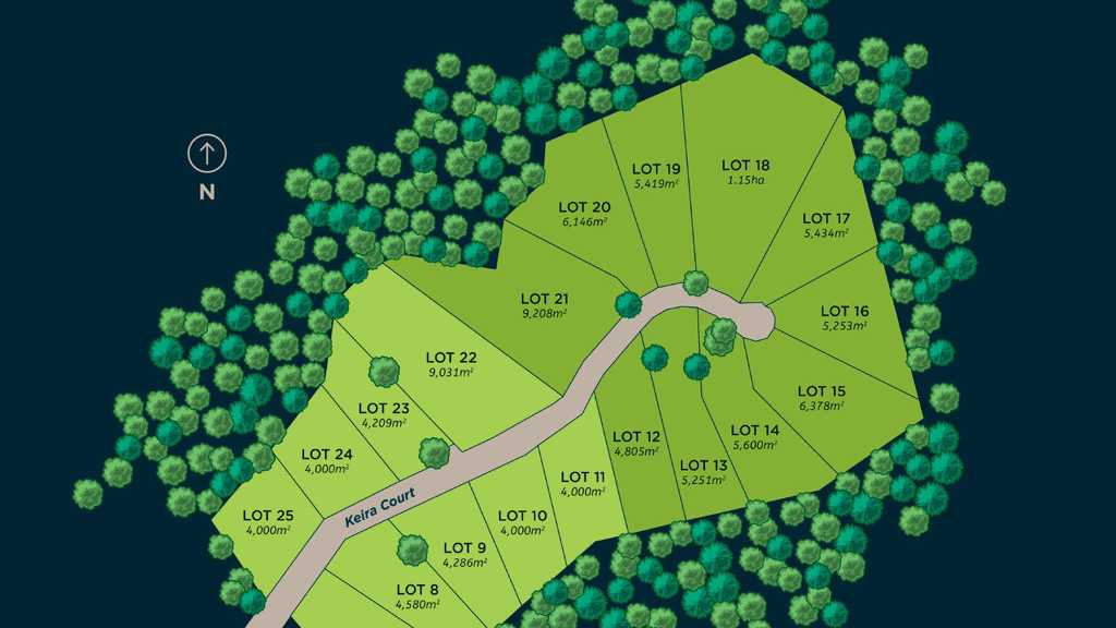 NEW LAND: The first new residential land made available on the Toowoomba Range is already being sold, with construction started on the infrastructure. Picture: PRD Nationwide