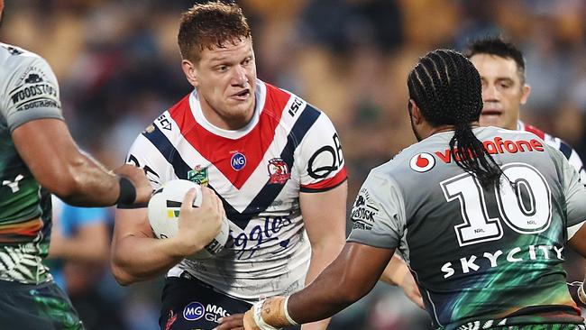 Roosters forward Dylan Napa has been charged twice by the NRL match review committee.