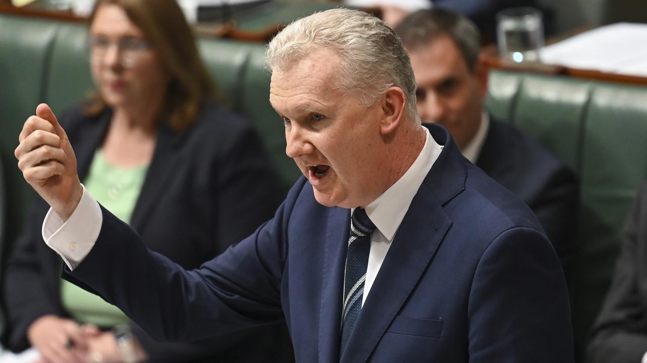 Employment and Workplace Relations Minister Tony Burke has already introduced legislation aimed at clamping down on dodgy bosses. Picture: NCA NewsWire / Martin Ollman