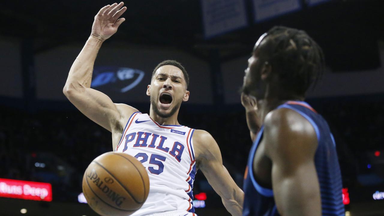 Ben Simmons dropped his ninth triple-double of the season.