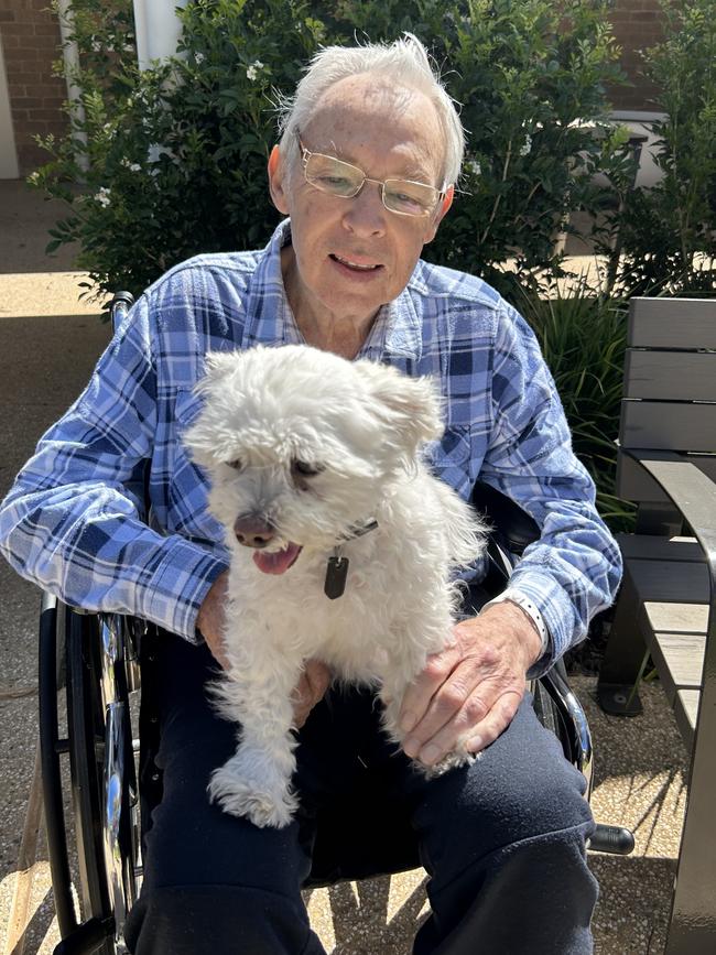 Gary Keane at SA’s Specialist Advanced Dementia Unit at the Repat Health Precinct. Picture: supplied