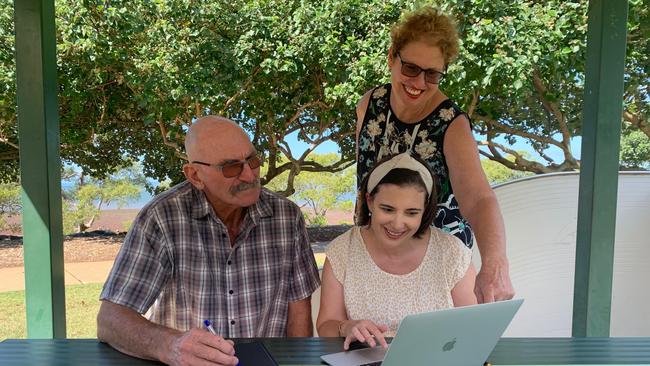 Stella Life Care founders Bruce Button, Faileen James and Sarah Holland.