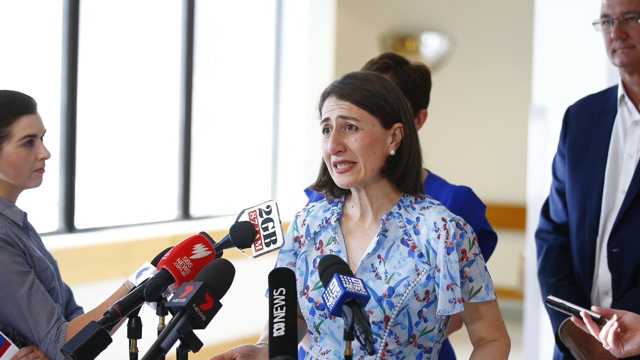 Premier Gladys Berejiklian said she “wholeheartedly” encourages residents to explore their legal options. Picture: Dylan Robinson