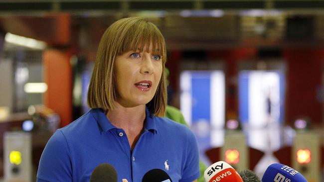 Transport Minister Jo Haylen speaks had previously vowed to explore legal options. Picture: NewsWire / John Appleyard