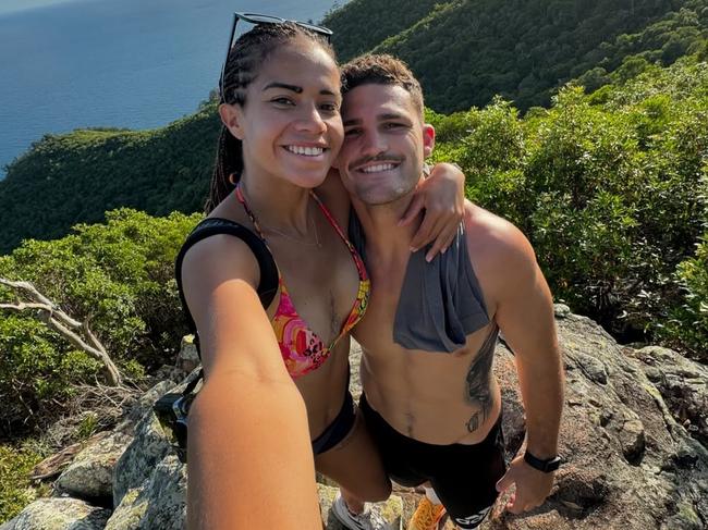 Nathan Cleary and Mary Fowler.