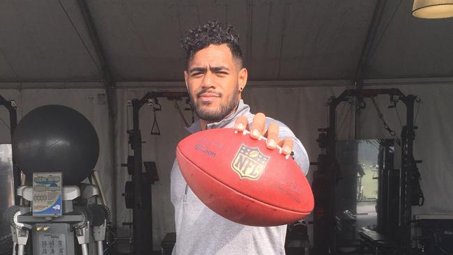 Jarryd Hayne's advice to NFL draftee Jordan Mailata