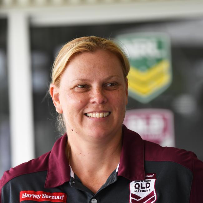 CQ Capras’ women’s coach Amanda Ohl.