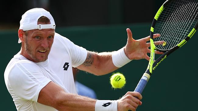 Groth will drop down again after losing toKei Nishikori of Japan on day one.