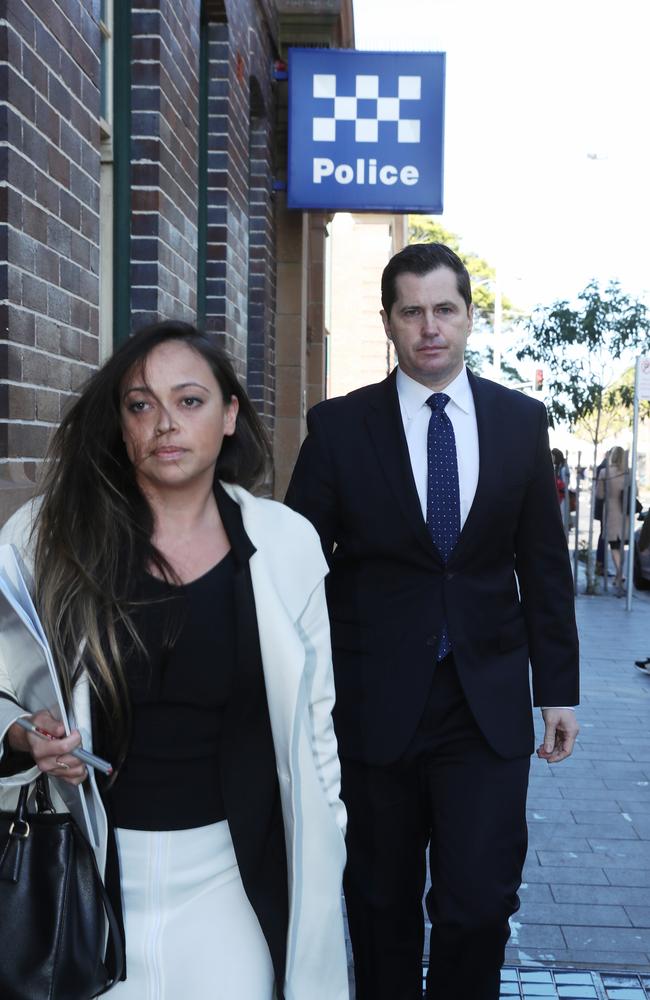 Ryan Phelan leaves Manly Court in June after a brief appearance. Picture John Grainger