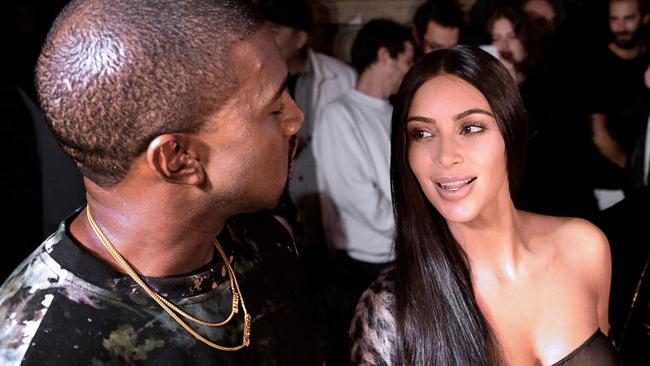 West and Kardashian were married from 2014 to 2022. Picture: ALAIN JOCARD / AFP