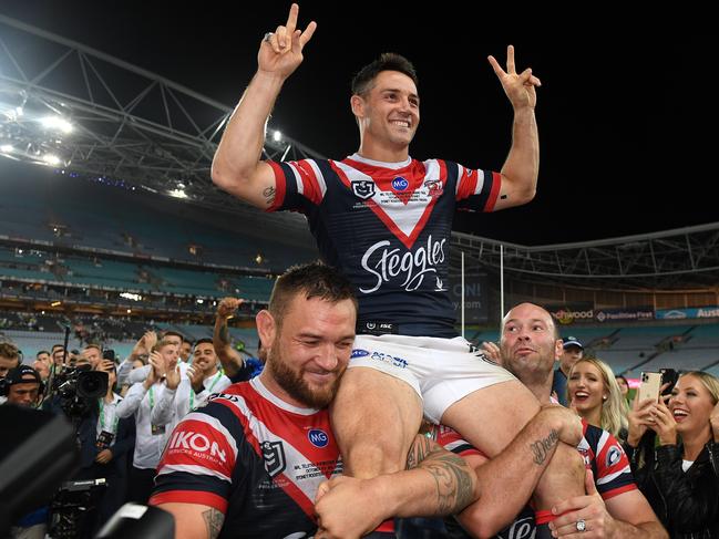 Few players know what it takes to win an NRL premiership like Cooper Cronk. Picture: AAP Image/Dan Himbrechts