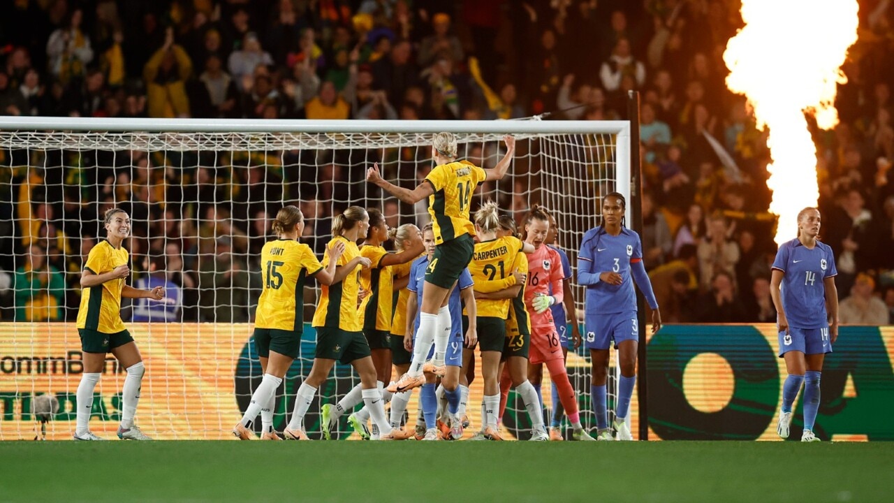 ‘Terrific warmup’: Matildas beat France ahead of World Cup