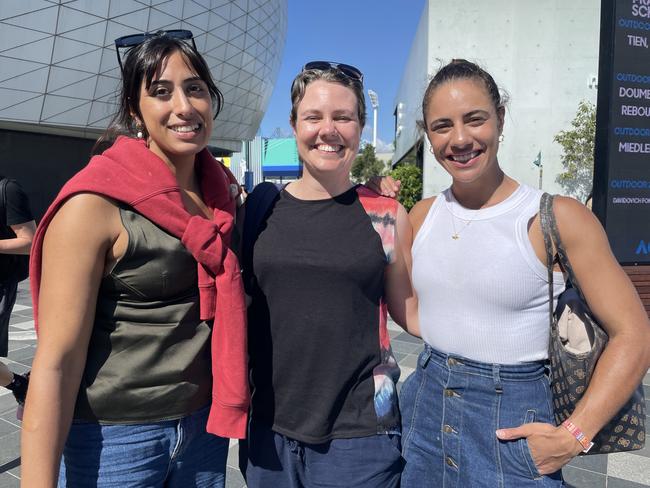 Bridget and friends. Picture: Himangi Singh
