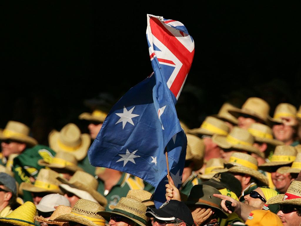 Day two of the Gabba Test will fall on Australia Day. Picture: Hamish Blair/Getty Images