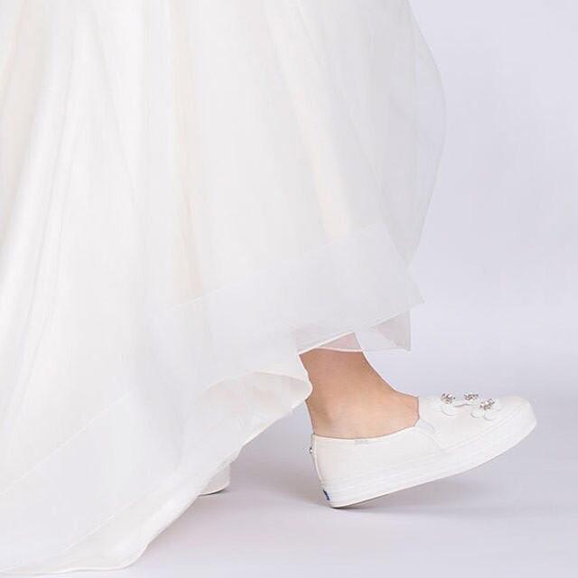 Kate Spade bridal sneakers - Vogue Australia